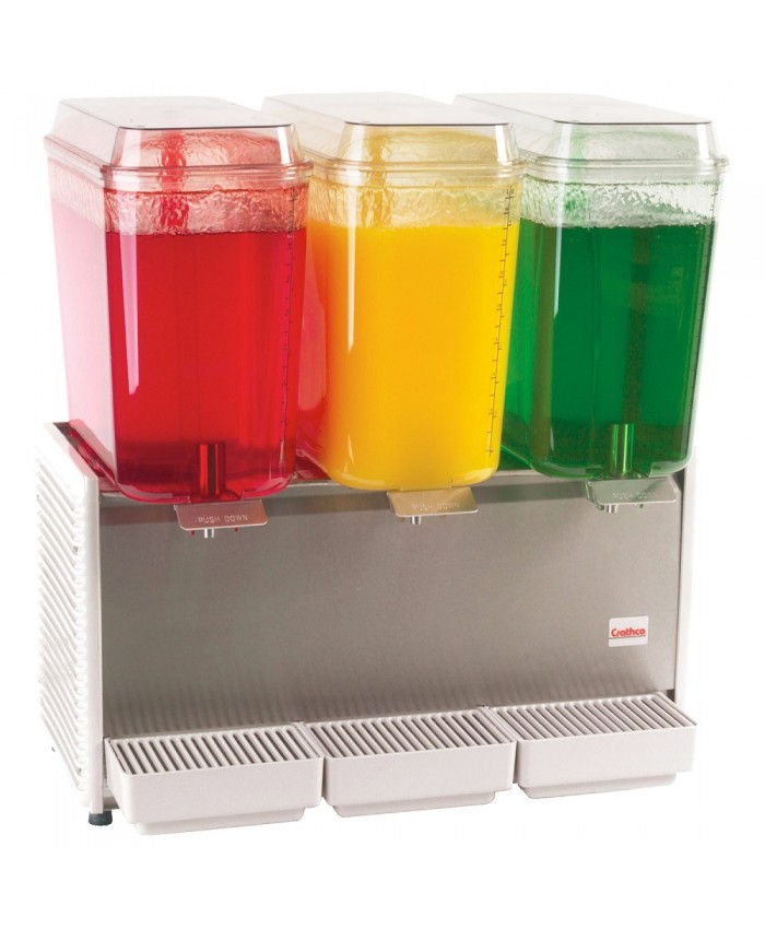 Cold Beverage Dispensers - Triple Bowl